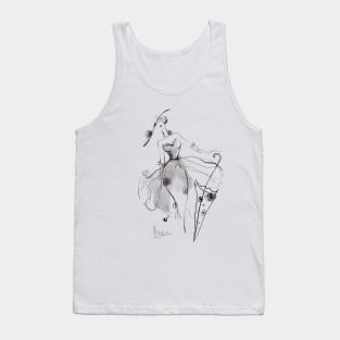 Dancing with umbrella Tank Top